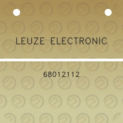 leuze-electronic-68012112