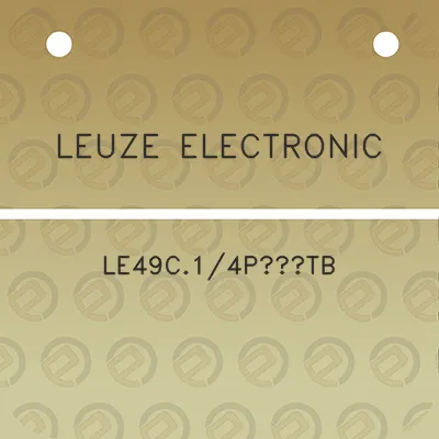 leuze-electronic-le49c14ptb