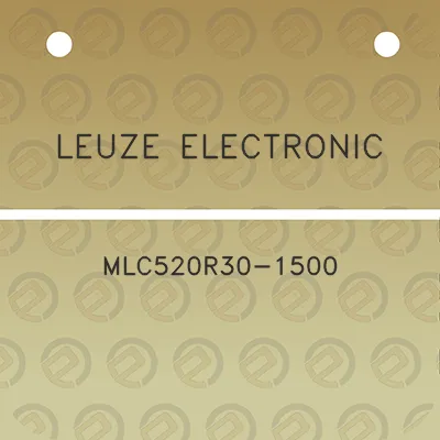 leuze-electronic-mlc520r30-1500