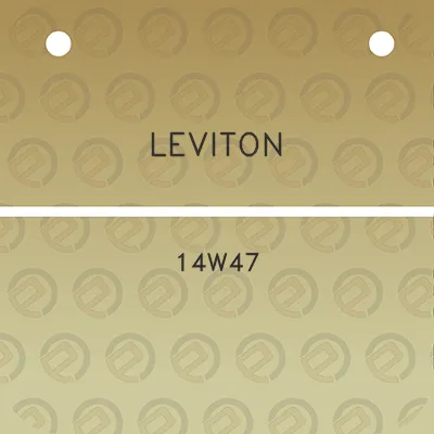 leviton-14w47