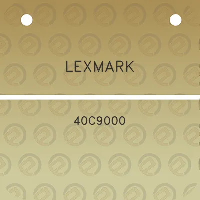 lexmark-40c9000