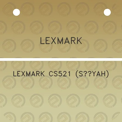 lexmark-lexmark-cs521-siyah