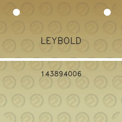 leybold-143894006