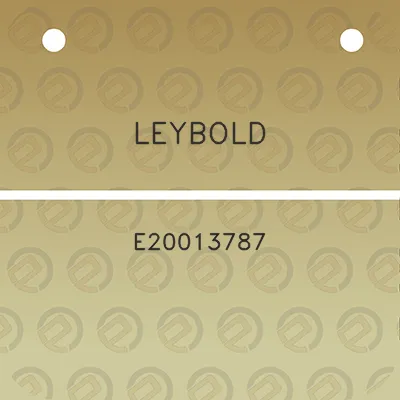 leybold-e20013787