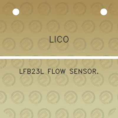 lico-lfb23l-flow-sensor