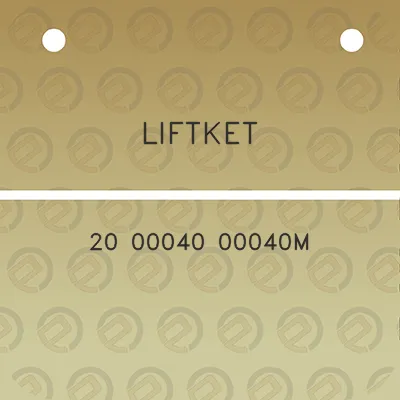 liftket-20-00040-00040m