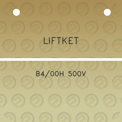 liftket-b400h-500v