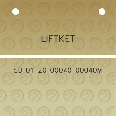 liftket-sb-01-20-00040-00040m