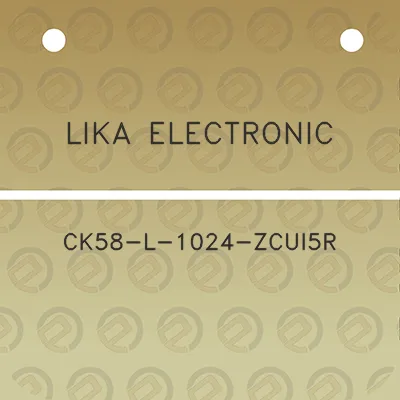 lika-electronic-ck58-l-1024-zcui5r