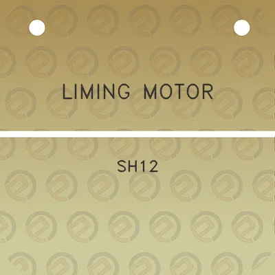 liming-motor-sh12