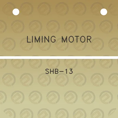 liming-motor-shb-13