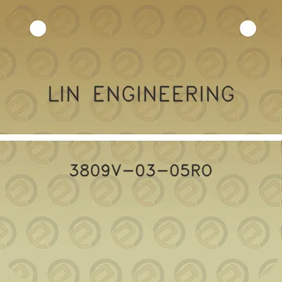 lin-engineering-3809v-03-05ro