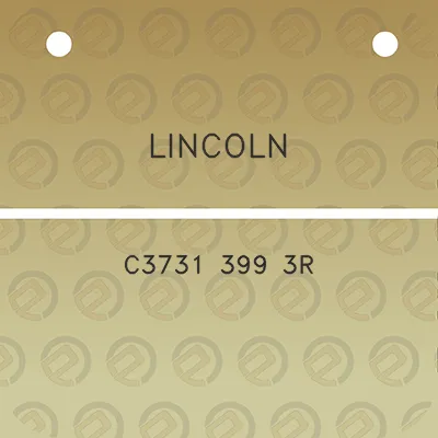 lincoln-c3731-399-3r