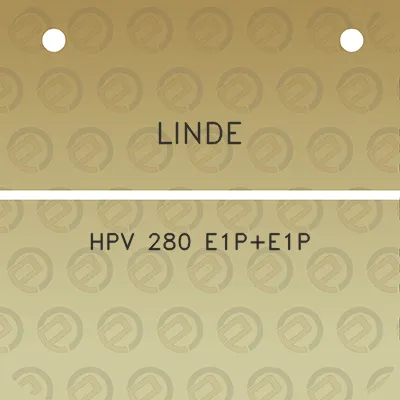 linde-hpv-280-e1pe1p