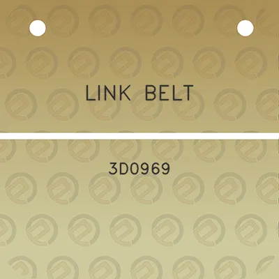 link-belt-3d0969