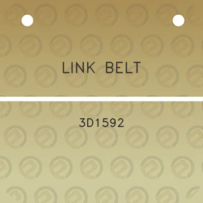 link-belt-3d1592