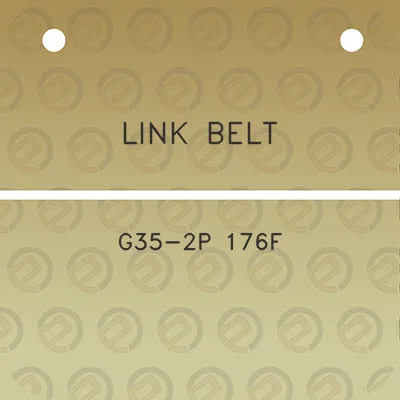 link-belt-g35-2p-176f