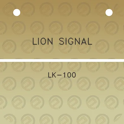 lion-signal-lk-100