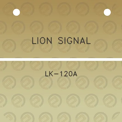 lion-signal-lk-120a