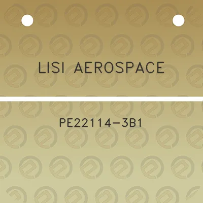 lisi-aerospace-pe22114-3b1