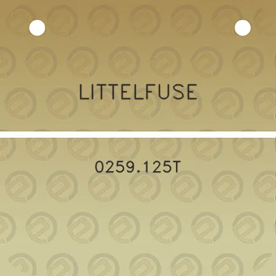 littelfuse-0259125t