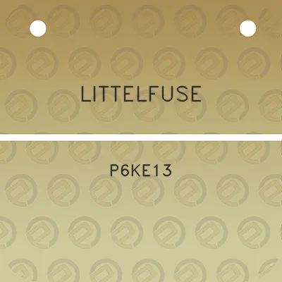 littelfuse-p6ke13