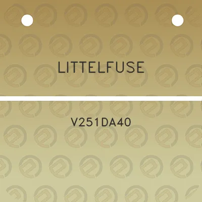 littelfuse-v251da40