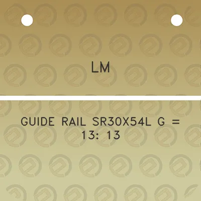 lm-guide-rail-sr30x54l-g-13-13