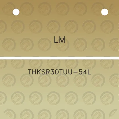 lm-thksr30tuu-54l