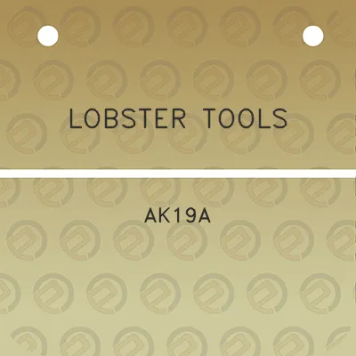 lobster-tools-ak19a