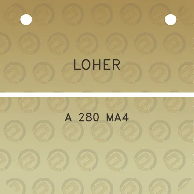 loher-a-280-ma4