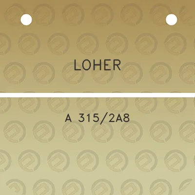 loher-a-3152a8