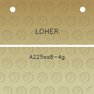 loher-a225sa8-4g