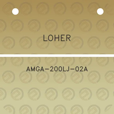 loher-amga-200lj-02a