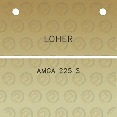 loher-amga-225-s