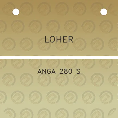 loher-anga-280-s