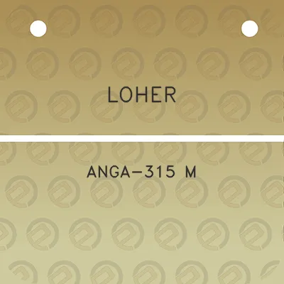 loher-anga-315-m