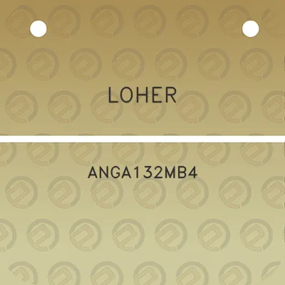 loher-anga132mb4