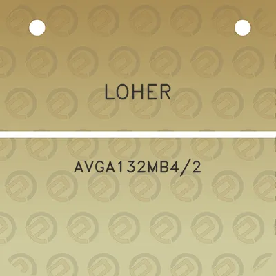 loher-avga132mb42