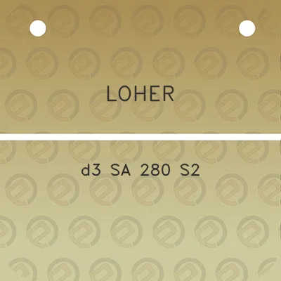 loher-d3-sa-280-s2