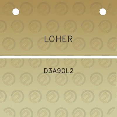 loher-d3a90l2