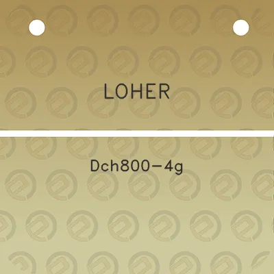 loher-dch800-4g