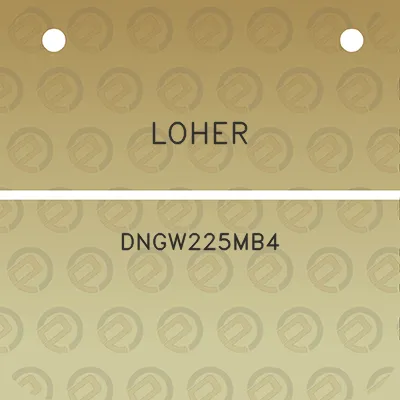 loher-dngw225mb4