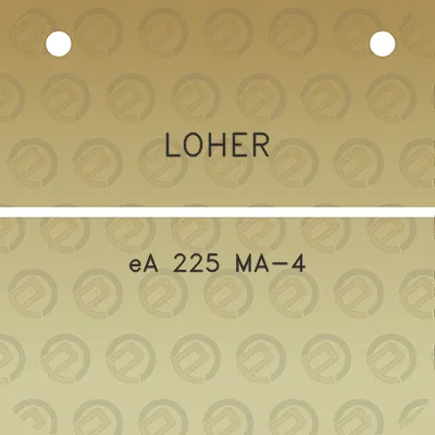 loher-ea-225-ma-4