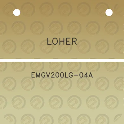 loher-emgv200lg-04a