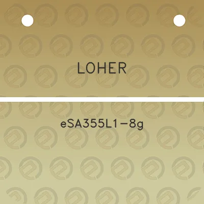 loher-esa355l1-8g