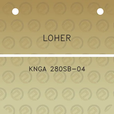 loher-knga-280sb-04