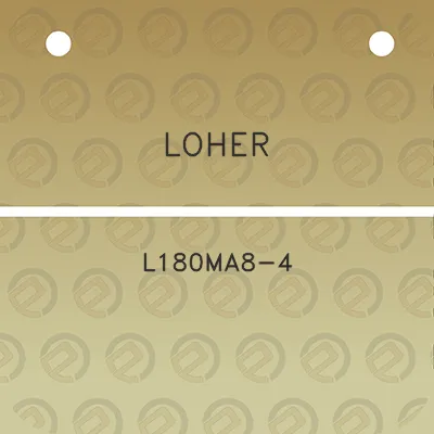 loher-l180ma8-4