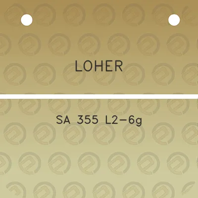 loher-sa-355-l2-6g