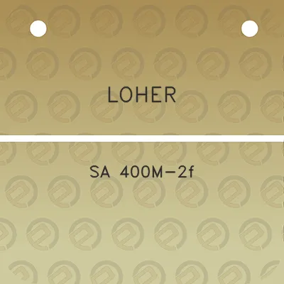 loher-sa-400m-2f